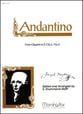 Andantino  Organ sheet music cover